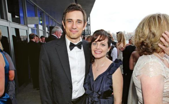 Fiona Franzmann with her husband, Trent Dalton.